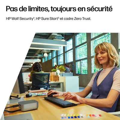 Station d’accueil HP Thunderbolt 4 G6 100 W - Station d'accueil pour portable - visuel 7
