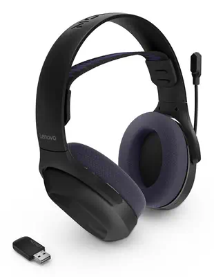 Lenovo Legion H410 Casques Sans fil Arceau Gaming USB Type-C Bluetooth Noir, Violet - Casque Micro - visuel 8