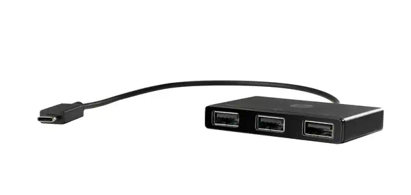 Concentrateur HP USB-C vers USB-A HP - visuel 1 - hello RSE - Conservez les accessoires sur lesquels vous pouvez compter