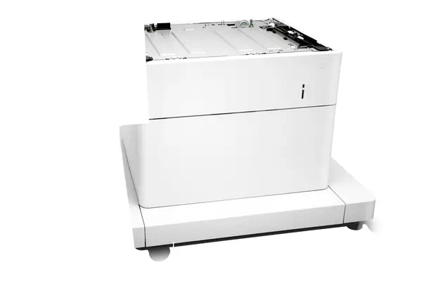 Bac papier additionnel avec socle chargeur papier et armoire HP LaserJet 1x550 - Accessoires pour imprimante - visuel 2