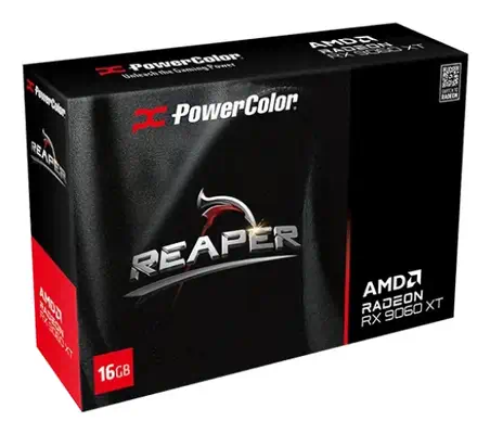 AMD Radeon RX 9060 XT 16GB GDDR6 - PowerColor - Carte graphique - visuel 2