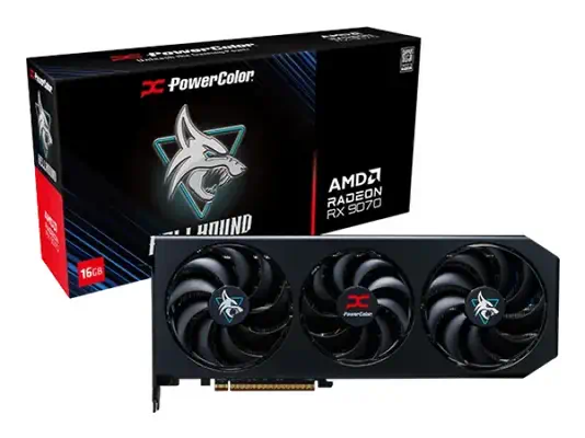 PowerColor Hellhound Radeon RX 9070 AMD 16 Go GDDR6 - Carte graphique - visuel 8
