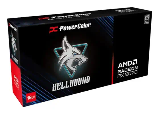 PowerColor Hellhound Radeon RX 9070 AMD 16 Go GDDR6 - Carte graphique - visuel 7