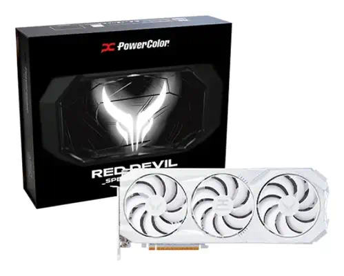 Radeon RX 9070 XT Spectral White - PowerColor - Carte graphique - visuel 7