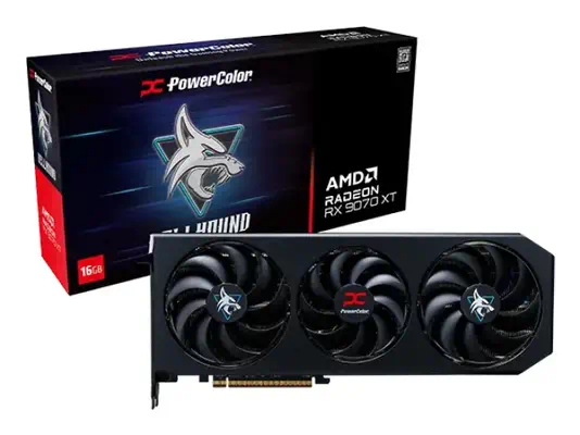 PowerColor Hellhound Radeon RX 9070 XT AMD 16 Go GDDR6 - Carte graphique - visuel 8