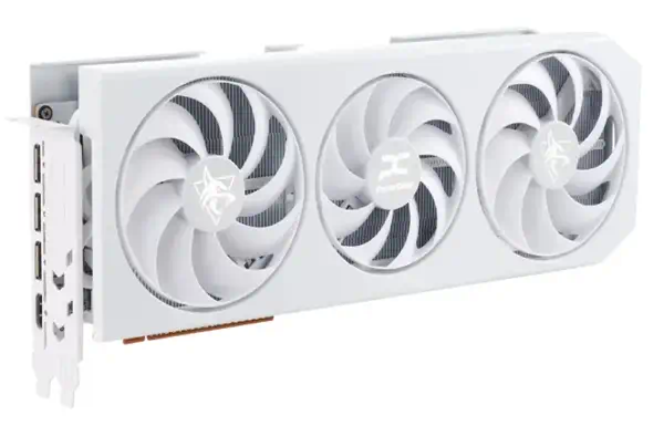Radeon RX 9070 XT Spectral White - PowerColor - Carte graphique - visuel 2