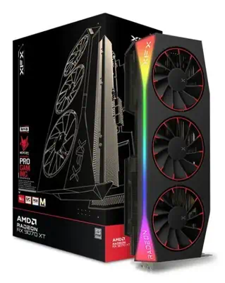 Mercury Radeon RX 9070 XT OC Magnetic Air Edition RGB - XFX - Carte graphique - visuel 5