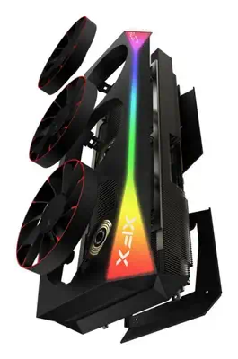 Mercury Radeon RX 9070 XT OC Magnetic Air Edition RGB - XFX - Carte graphique - visuel 4