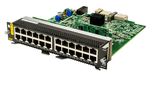 Aruba Networking CX 5420 24p 10M/100M/1G Class4 PoE Module - HP - Accessoire Réseau - visuel 1