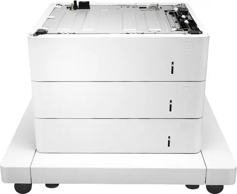 Alimentation papier HP LaserJet 3 x 550 feuilles avec cabinet - Accessoires pour imprimante - visuel 3
