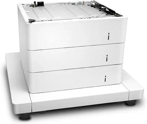 Alimentation papier HP LaserJet 3 x 550 feuilles avec cabinet - Accessoires pour imprimante - visuel 2