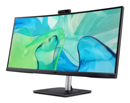 Acer CB3 CB343CUR D écran plat de PC 86,4 cm (34") 3440 x 1440 pixels UltraWide Quad HD Noir - Ecran Ordinateur - visuel 2