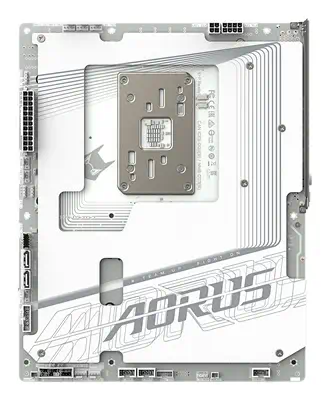 X870 AORUS STEALTH ICE Carte Mère – Prend en charge les processeurs AMD Ryzen 9000, VRM numérique 16 - Gigabyte - Carte mère - visuel 3