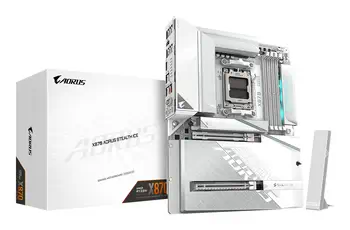 X870 AORUS STEALTH ICE Carte Mère – Prend en charge les processeurs AMD Ryzen 9000, VRM numérique 16 comparaison