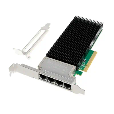 Microconnect MC-PCIEX8-X710-T4 carte réseau Interne Ethernet 10000 Mbit/s - Carte Réseau - visuel 1