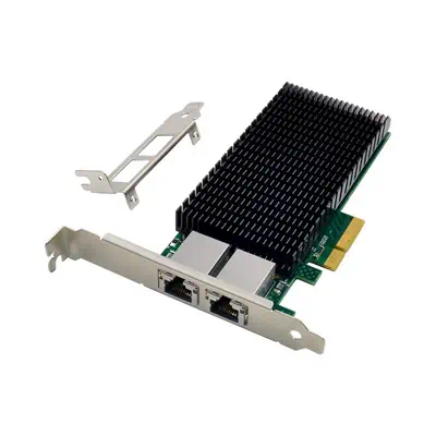 Microconnect MC-PCIEX4-X540-T2-D carte réseau Interne Ethernet 10000 Mbit/s - Carte Réseau - visuel 1
