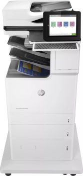 Revendeur officiel Multifonctions Laser Imprimante multifonction HP Color LaserJet Enterprise Flow M682z, Impression, copie, scan, fax