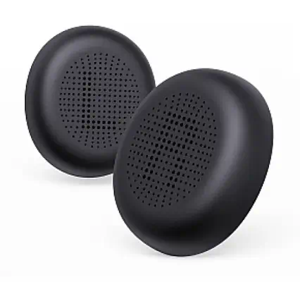 Coussinets d’oreille noirs Yealink pour BH76 (1 paire) - Accessoire Divers - visuel 1