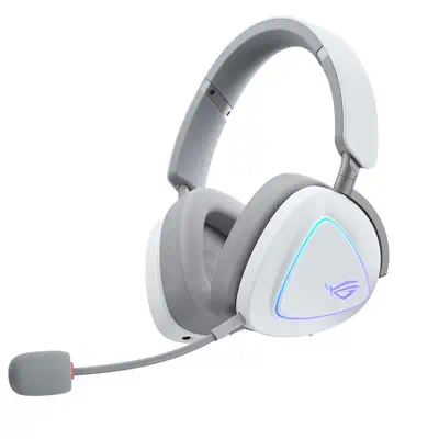 ASUS ROG Delta II Casque Avec fil &sans fil Arceau Gaming USB Type-C Bluetooth Blanc - Asus - Périphérique Informatique - visuel 9