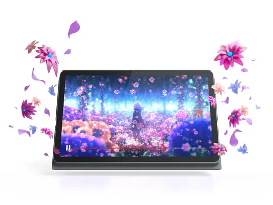 Lenovo Tab Mediatek 128 Go 25,6 cm (10.1") 4 Go Wi-Fi 5 (802.11ac) Android 14 Gris - Tablette - visuel 10