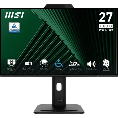 MSI PRO MP272PMG écran plat de PC 68,6 cm (27") 1920 x 1080 pixels Full HD LCD Noir - Ecran Ordinateur - visuel 1