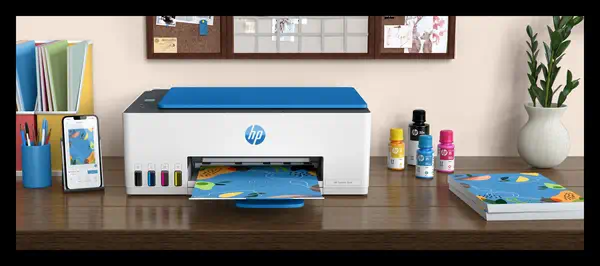 Smart Tank 5109 Wireless All-in-One Couleur Imprimante, Up to 2 Years of ink included; Two-sided pri - HP - Impression - visuel 3