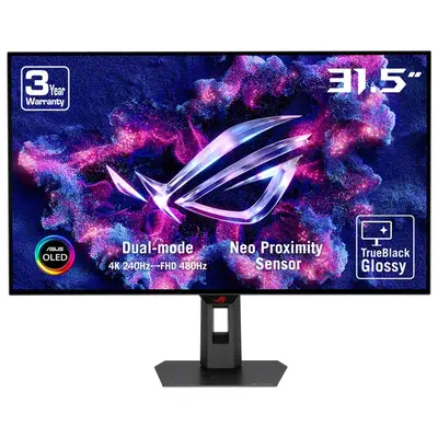 ASUS ROG Strix XG32UCWMG écran plat de PC 80 cm (31.5") 3840 x 2160 pixels 4K Ultra HD OLED Noir - Asus - Ecran Ordinateur - visuel 1