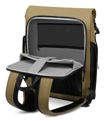 Lenovo GX41U39298 sacoche d'ordinateurs portables 40,6 cm (16") Sac à dos Noir, Jaune - Sacoche & Housse - visuel 3