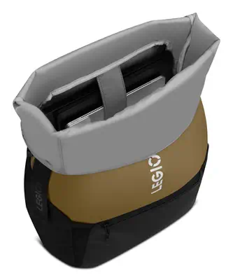 Lenovo GX41U39298 sacoche d'ordinateurs portables 40,6 cm (16") Sac à dos Noir, Jaune - Sacoche & Housse - visuel 10
