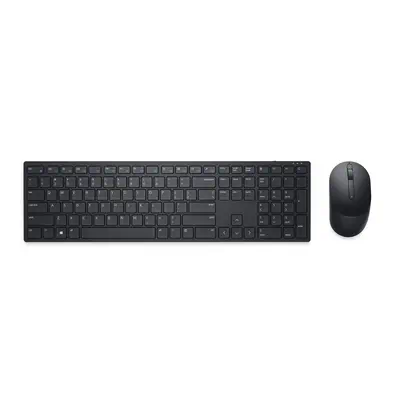 DELL KM5221W clavier Souris incluse Bureau RF sans fil QWERTY US International Noir - Dell - Pack Clavier, souris - visuel 1