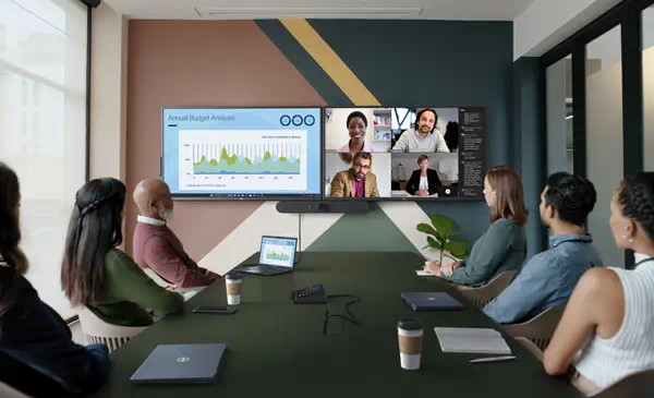DELL P5525QC Écran plat de signalisation numérique 138,8 cm (54.6") LCD 400 cd/m² 4K Ultra HD Noir - Dell - Affichage - visuel 10