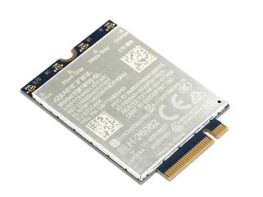 Lenovo 4XC1R04815 carte réseau Interne WWAN - Accessoire Wifi - visuel 1