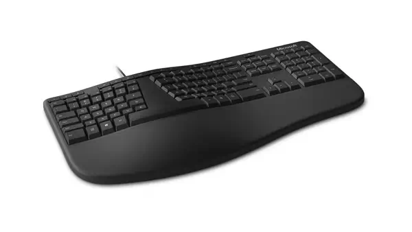 Microsoft Ergonomic clavier Universel USB AZERTY Belge Noir - Clavier - visuel 2