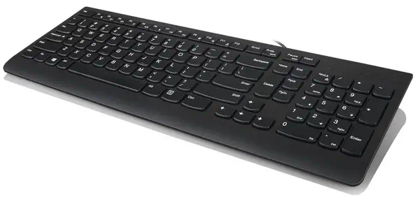Lenovo 300 clavier Souris incluse Universel USB QWERTY Anglais américain Noir - Pack Clavier, souris - visuel 3
