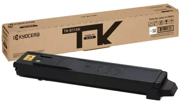 KYOCERA TK-8115K Cartouche de toner 1 pièce(s) Original Noir - Kyocera - Toner - visuel 1