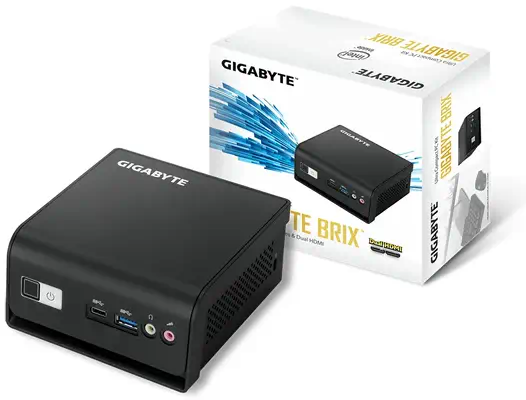 GIGABYTE GB-BLPD-5005R barebone PC/ poste de travail Noir J5005 BGA 1090 1,5 GHz - Gigabyte - Barebone - visuel 5