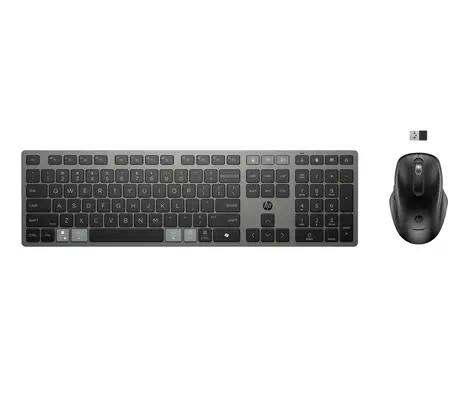 725 Multi Rchrgbl WLS KB/MSE Belgium - HP - Pack Clavier, souris - visuel 1