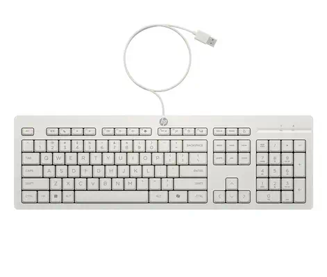 Ensemble combiné clavier et souris filaires HP 225 - Pack Clavier, souris - visuel 4