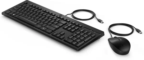 Ensemble combiné clavier et souris filaires HP 225 - Pack Clavier, souris - visuel 10