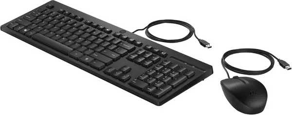 Ensemble combiné clavier et souris filaires HP 225 - Pack Clavier, souris - visuel 4