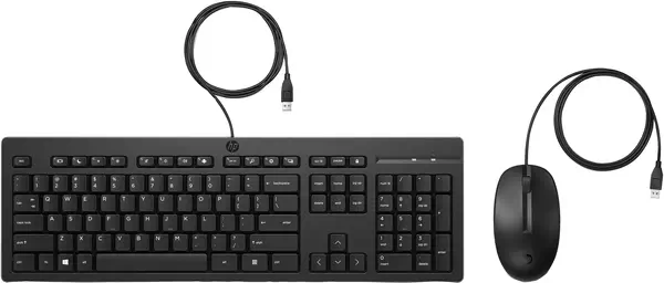 Ensemble combiné clavier et souris filaires HP 225 - Pack Clavier, souris - visuel 3