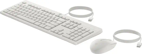 Ensemble combiné clavier et souris filaires HP 225 - Pack Clavier, souris - visuel 6