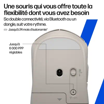 Souris sans fil silencieuse HP 400 - visuel 5