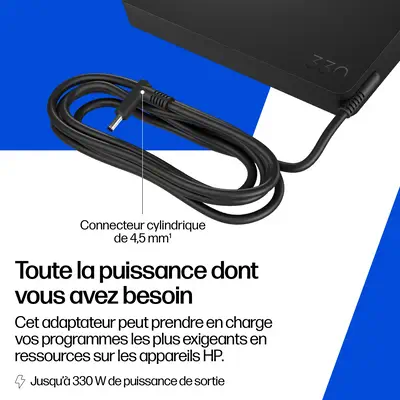 Adaptateur secteur intelligent HP 330 W - Chargeur et alimentation - visuel 4