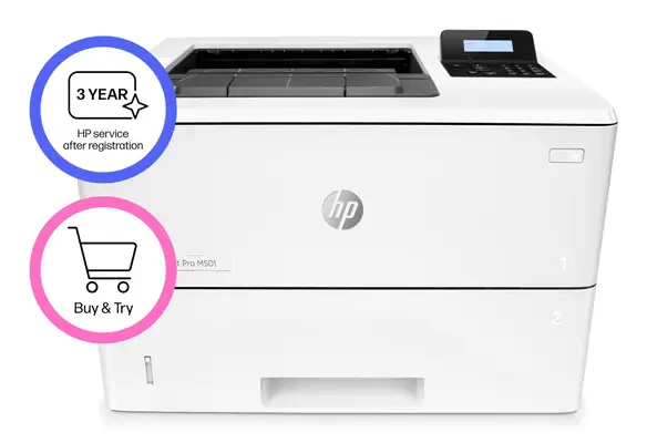 Imprimante HP LaserJet Pro M501dn - Imprimante Laser - visuel 10