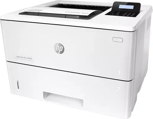 Imprimante HP LaserJet Pro M501dn HP - visuel 1 - hello RSE - Impression recto verso rapide