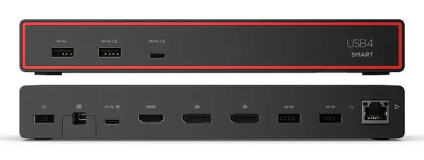 ThinkPad USB4 Smart Dock 5500 with 135W Adapter - Lenovo - Station d'accueil pour portable - visuel 10