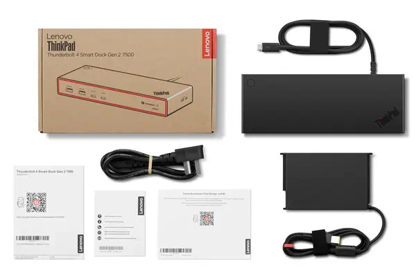 ThinkPad Thunderbolt 4 Smart Dock Gen2 7500 - Lenovo - Station d'accueil pour portable - visuel 6