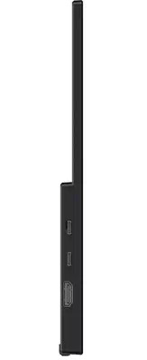 MSI PRO MP165DE E6 téléviseur et moniteur portables Moniteur portable Noir 39,6 cm (15.6") LED 1920  - Ecran Ordinateur - visuel 3