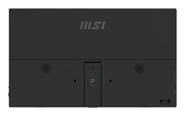 MSI PRO MP165DE E6 téléviseur et moniteur portables Moniteur portable Noir 39,6 cm (15.6") LED 1920  - Ecran Ordinateur - visuel 4